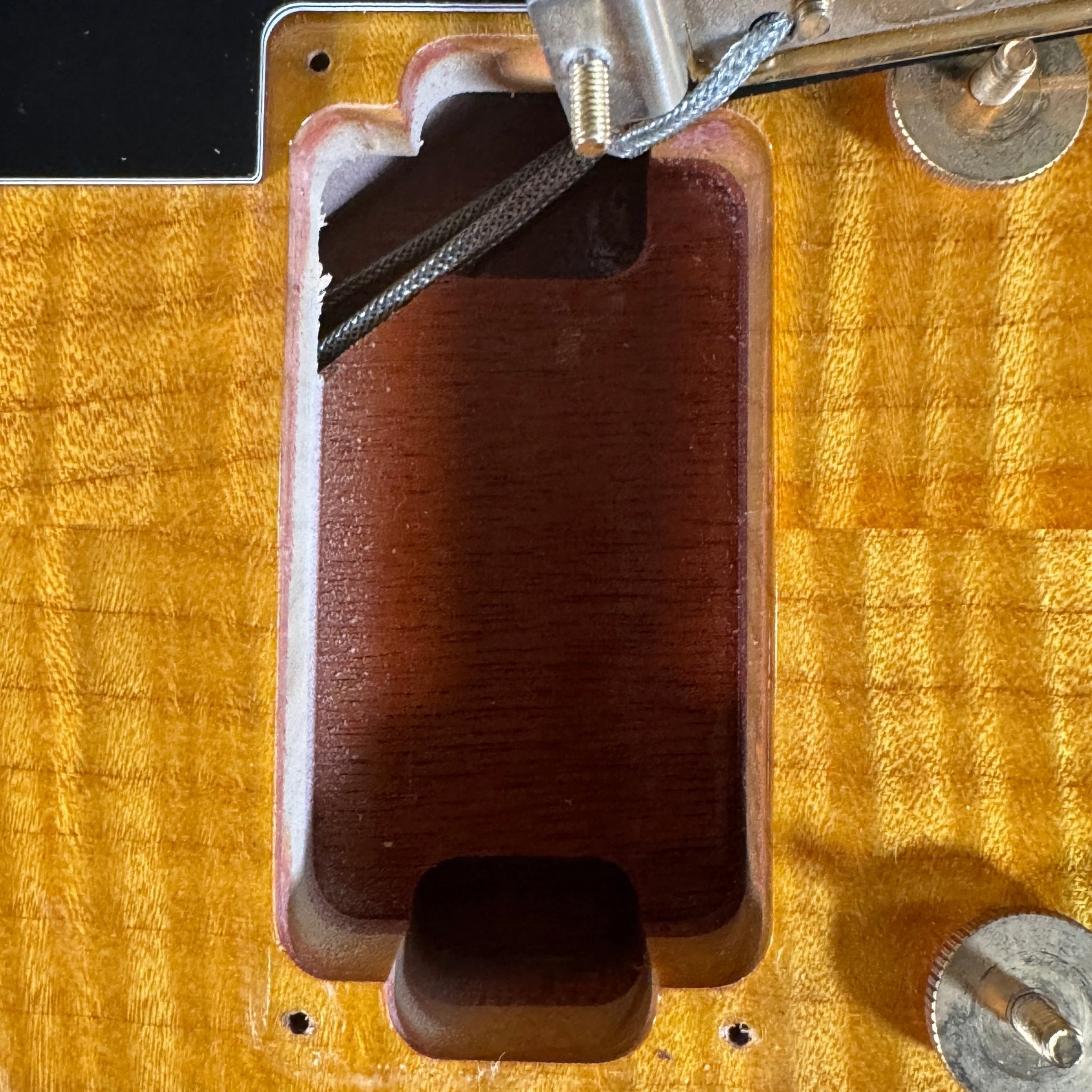 SOLD - Gibson Les Paul Custom '68 Reissue Custom Art & Historic 2004 Natural - Mahar's Vintage Guitars