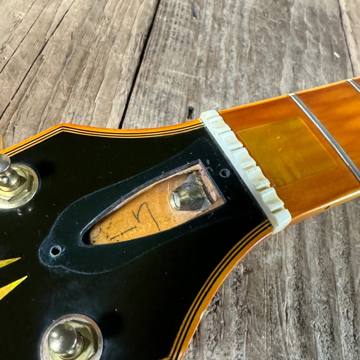 SOLD - Gibson Les Paul Custom Maple Fretboard 1978 Natural - Mahar's Vintage Guitars