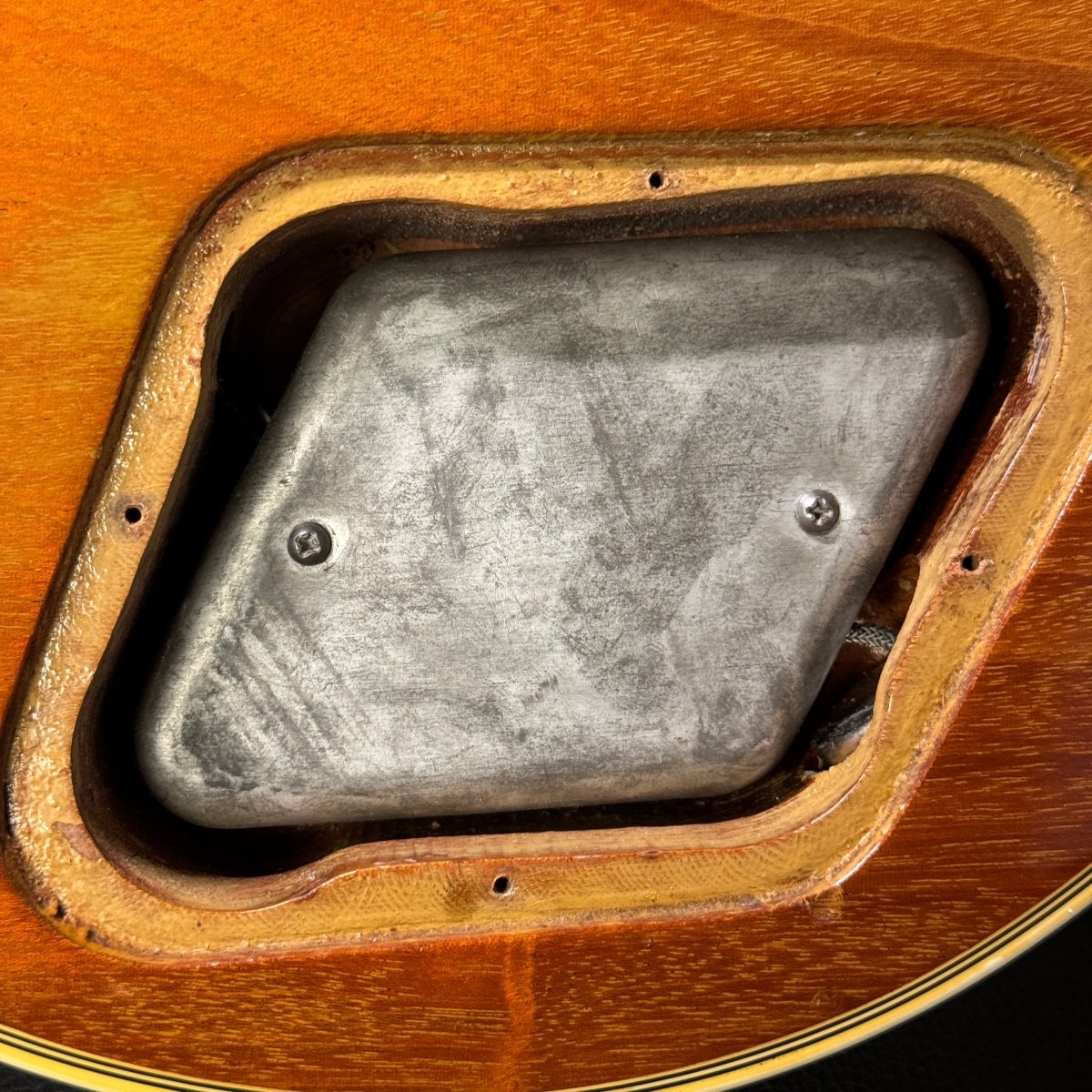 SOLD - Gibson Les Paul Custom Maple Fretboard 1978 Natural - Mahar's Vintage Guitars