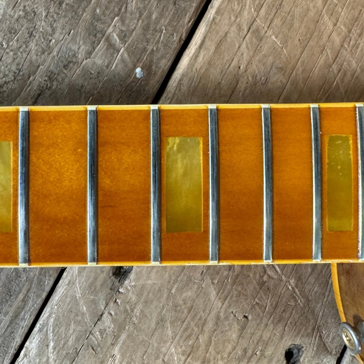 SOLD - Gibson Les Paul Custom Maple Fretboard 1978 Natural - Mahar's Vintage Guitars