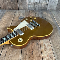 SOLD - Gibson Les Paul Deluxe 1977 Goldtop - Mahar's Vintage Guitars