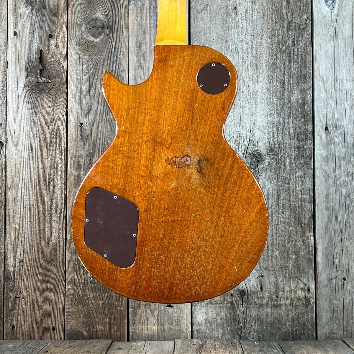 SOLD - Gibson Les Paul Deluxe 1977 Goldtop - Mahar's Vintage Guitars