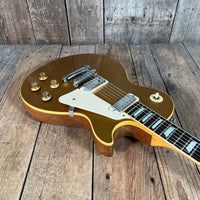 SOLD - Gibson Les Paul Deluxe 1977 Goldtop - Mahar's Vintage Guitars