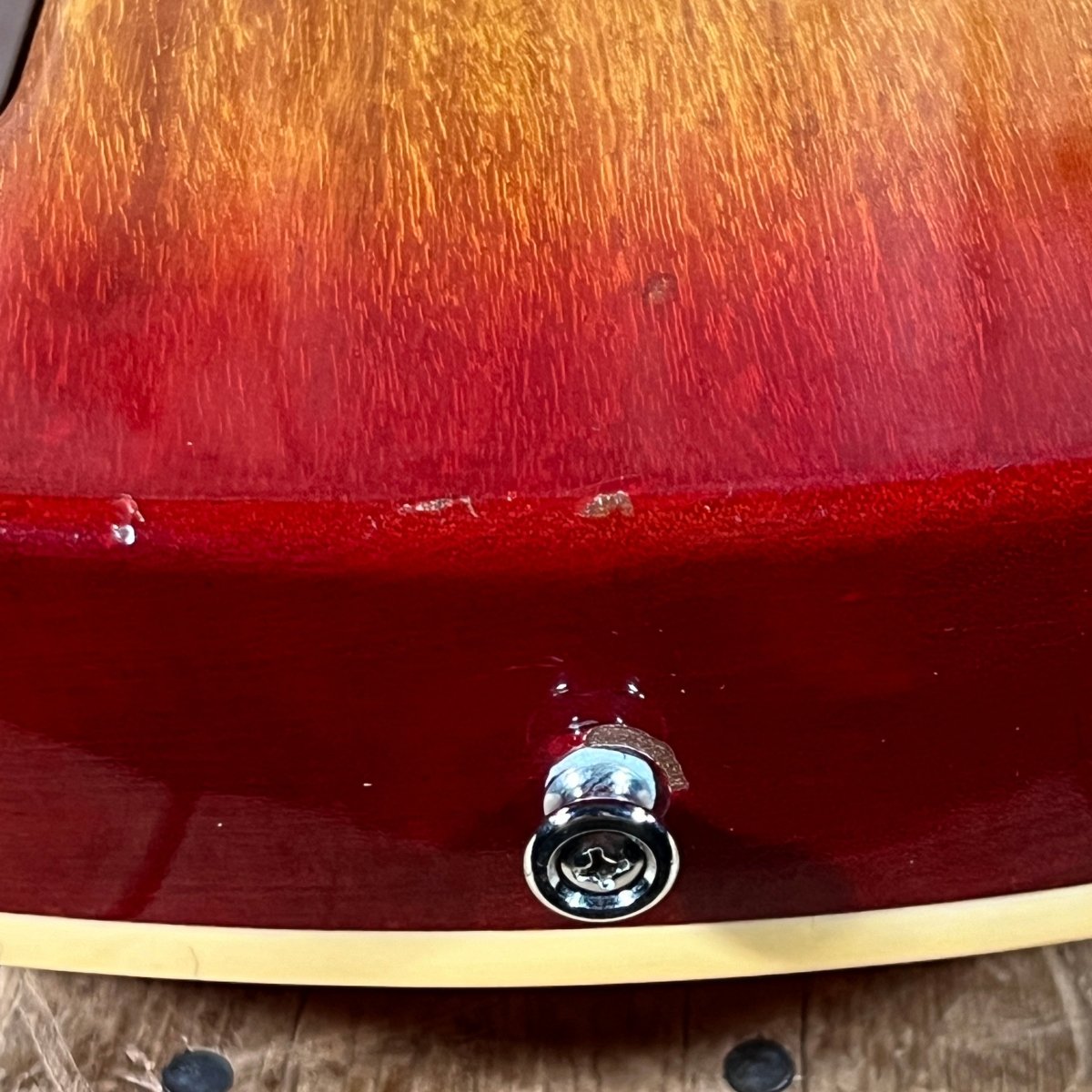 SOLD - Gibson Les Paul Deluxe Converted to Standard 1978 Cherry Sunburst - Mahar's Vintage Guitars