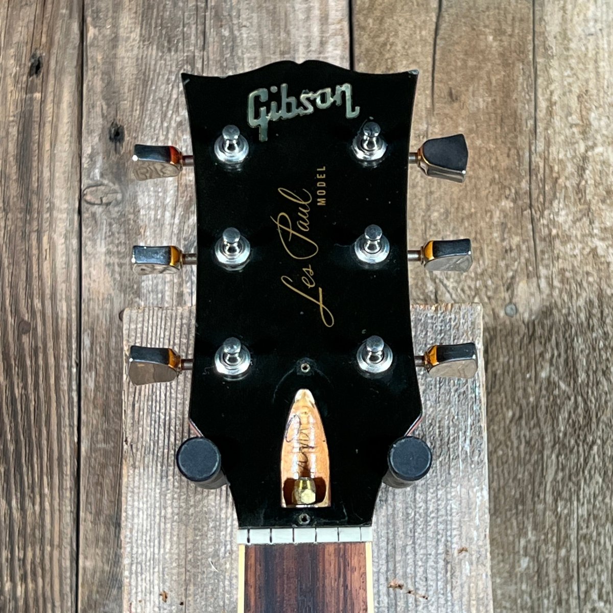 SOLD - Gibson Les Paul Deluxe Converted to Standard 1978 Cherry Sunburst - Mahar's Vintage Guitars