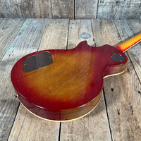 SOLD - Gibson Les Paul Deluxe Converted to Standard 1978 Cherry Sunburst - Mahar's Vintage Guitars