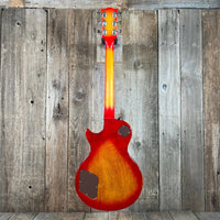 SOLD - Gibson Les Paul Deluxe Converted to Standard 1978 Cherry Sunburst - Mahar's Vintage Guitars