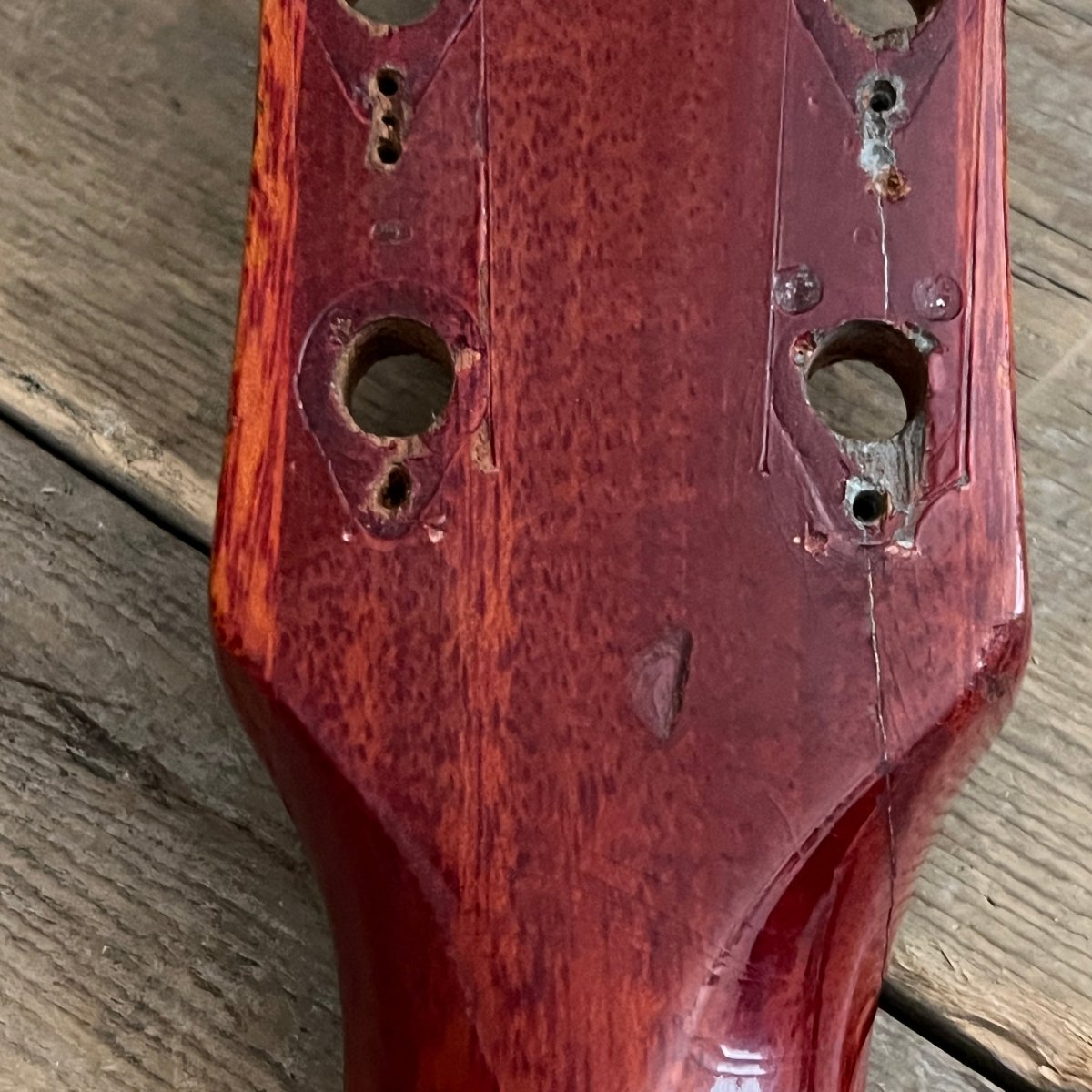 SOLD - Gibson Les Paul Jr. Double Cut 1961 Cherry - Mahar's Vintage Guitars