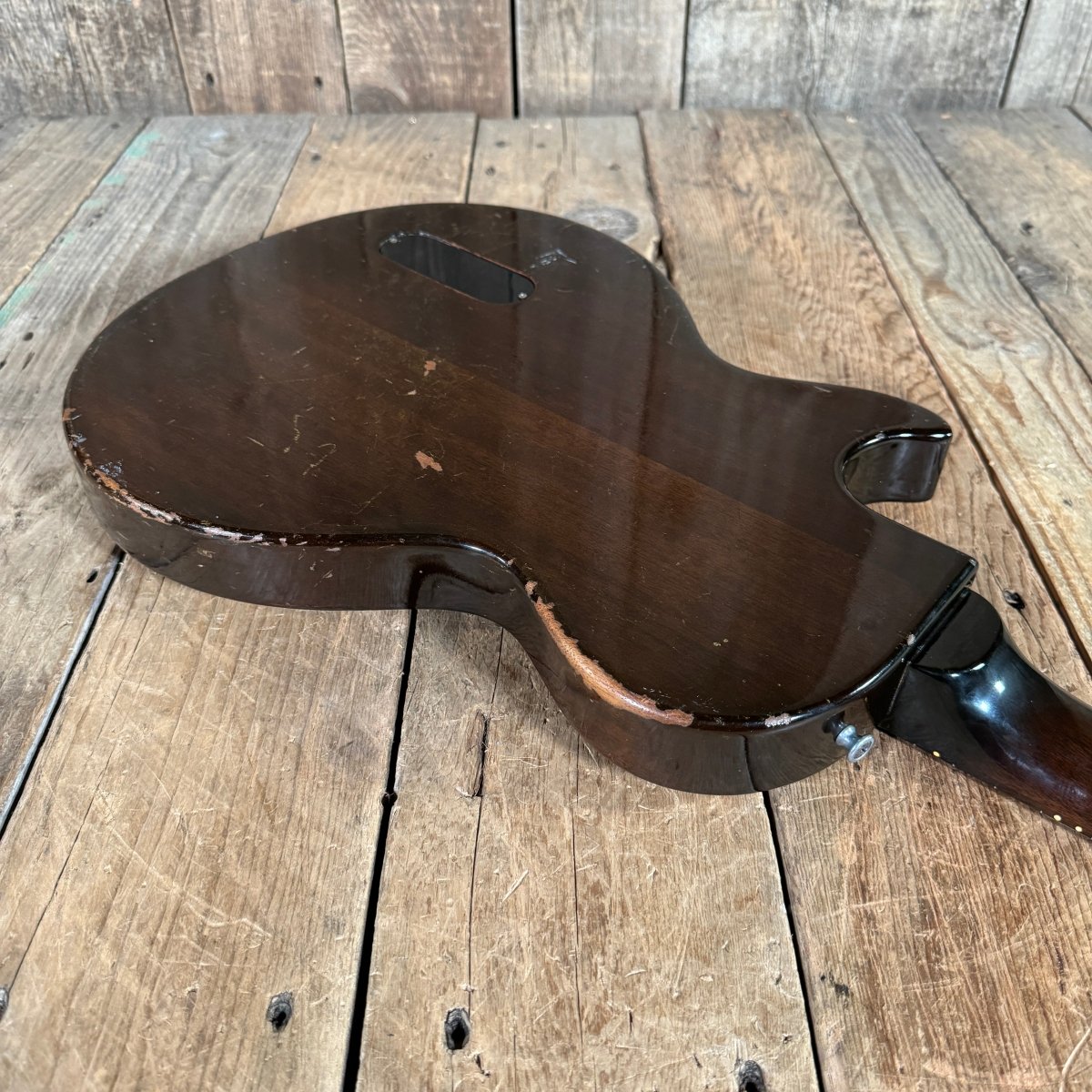 SOLD - Gibson Les Paul Junior 1957 Sunburst - Mahar's Vintage Guitars