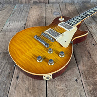 SOLD - Gibson Les Paul Standard '60 Wildwood 2019 Iced Tea Burst R0 1960 Reissue - Mahar's Vintage Guitars