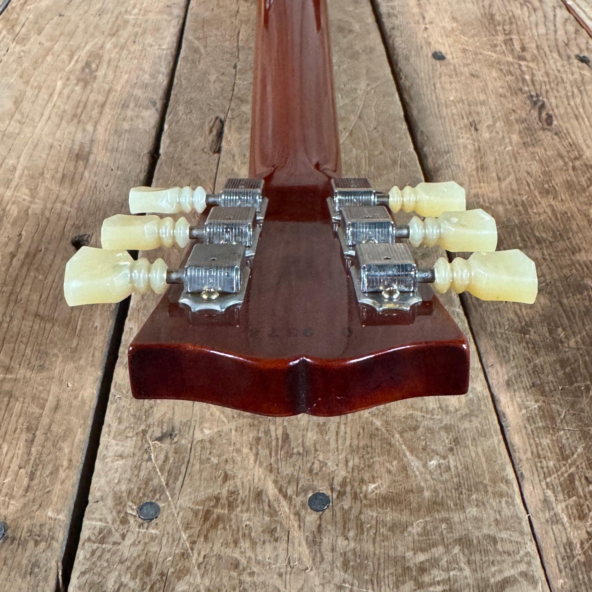 SOLD - Gibson Les Paul Standard '60 Wildwood 2019 Iced Tea Burst R0 1960 Reissue - Mahar's Vintage Guitars