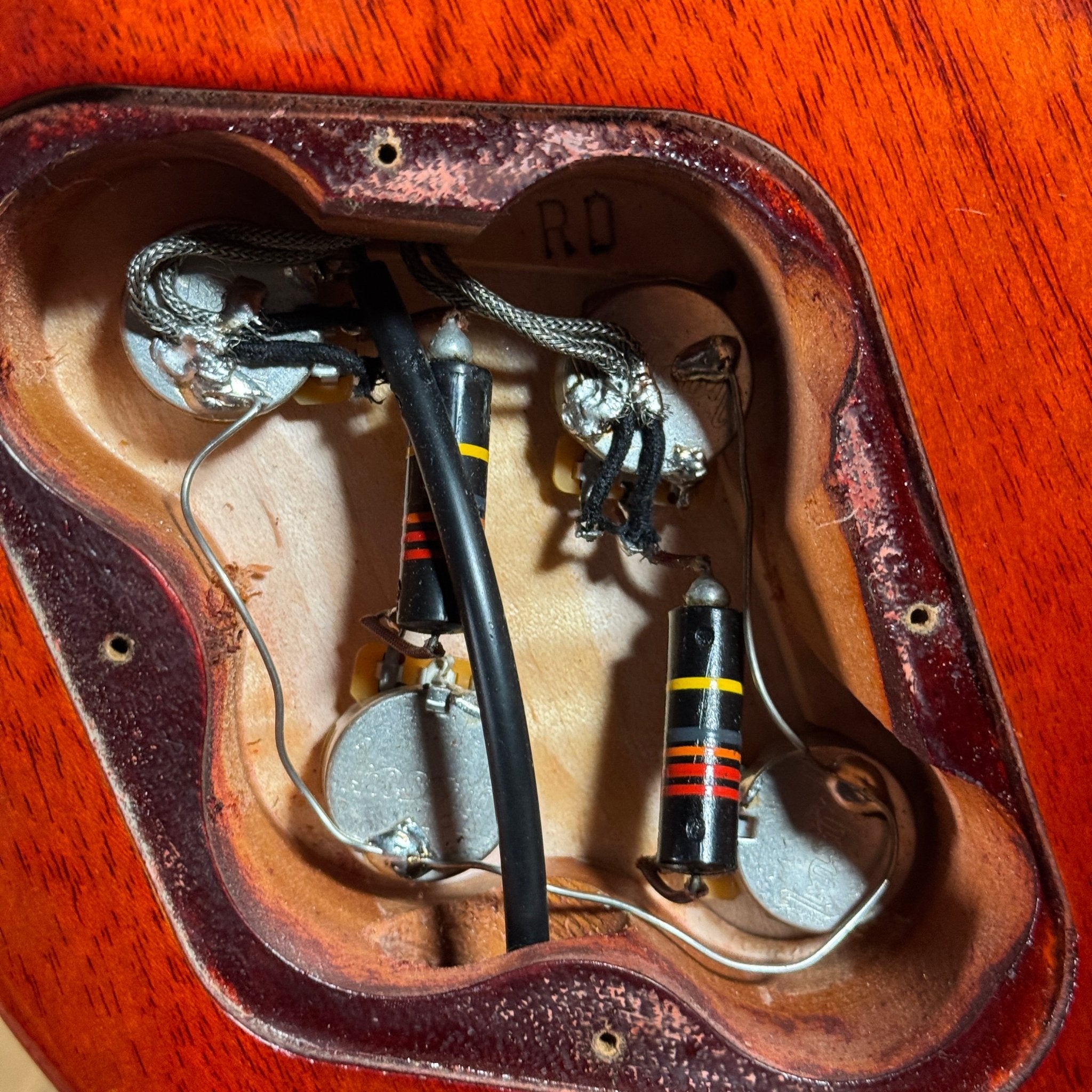 SOLD - Gibson Les Paul Standard '60 Wildwood 2019 Iced Tea Burst R0 1960 Reissue - Mahar's Vintage Guitars