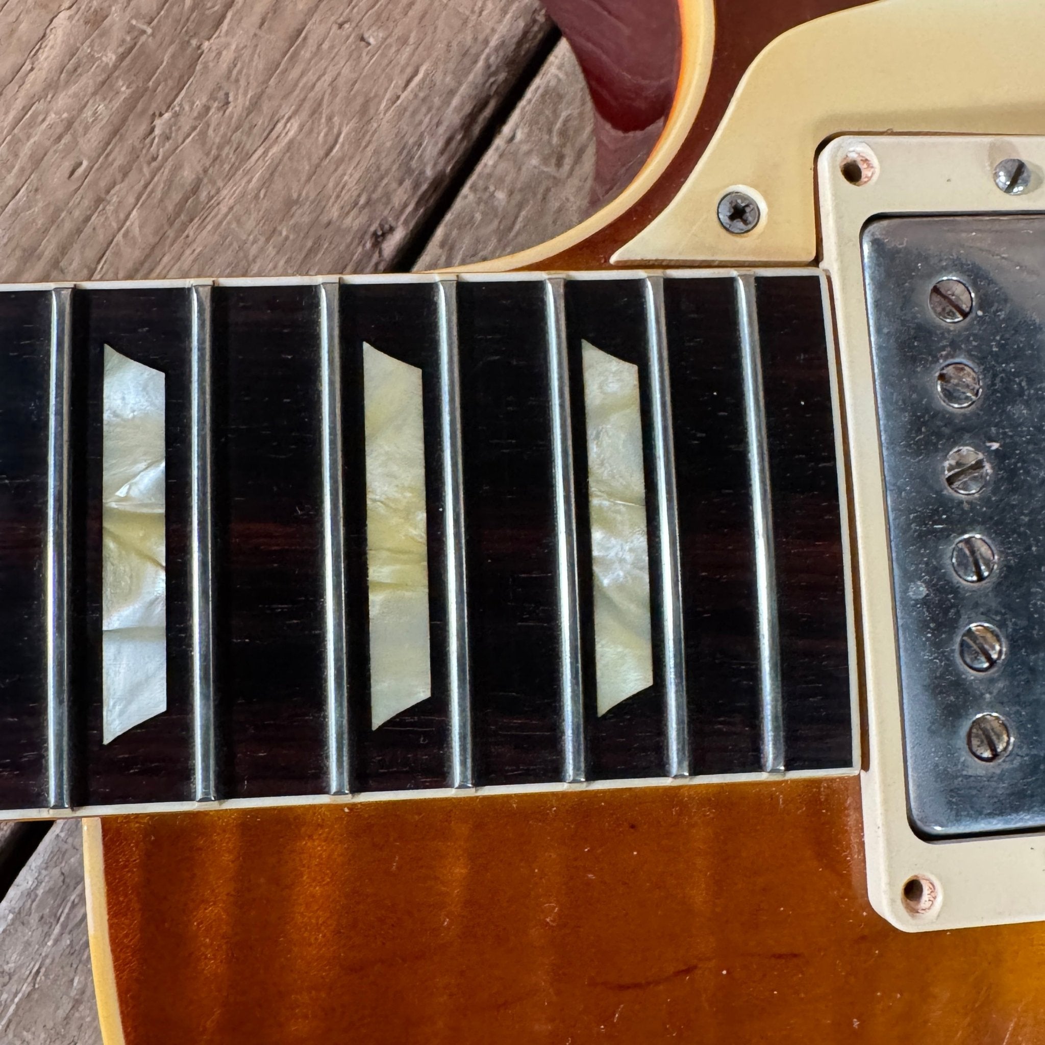 SOLD - Gibson Les Paul Standard '60 Wildwood 2019 Iced Tea Burst R0 1960 Reissue - Mahar's Vintage Guitars
