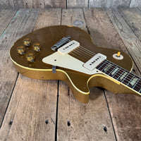 SOLD - Gibson Les Paul Standard Goldtop All Gold 1954 - Mahar's Vintage Guitars