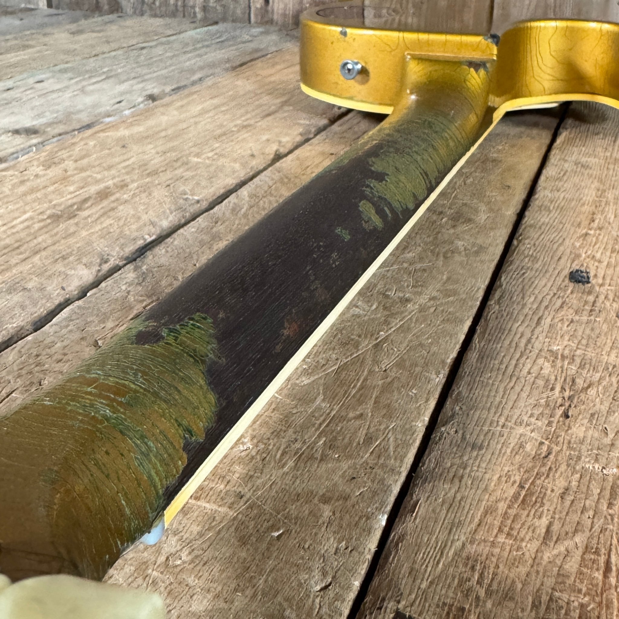 SOLD - Gibson Les Paul Standard Goldtop All Gold 1954 - Mahar's Vintage Guitars