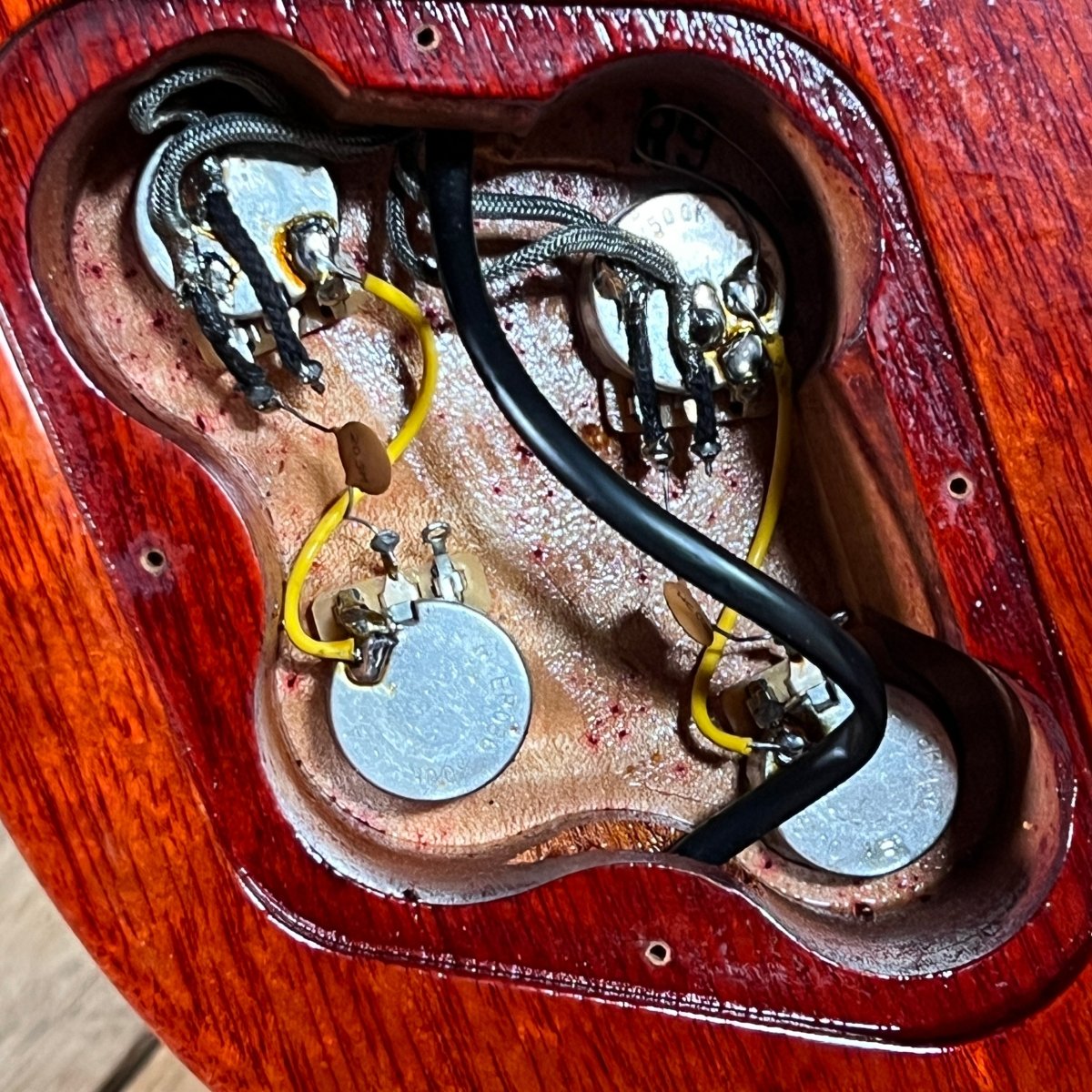 SOLD - Gibson Les Paul Standard R9 Historic 2000 1959 Reissue Murphy era Faded Cherry Burst - Mahar's Vintage Guitars