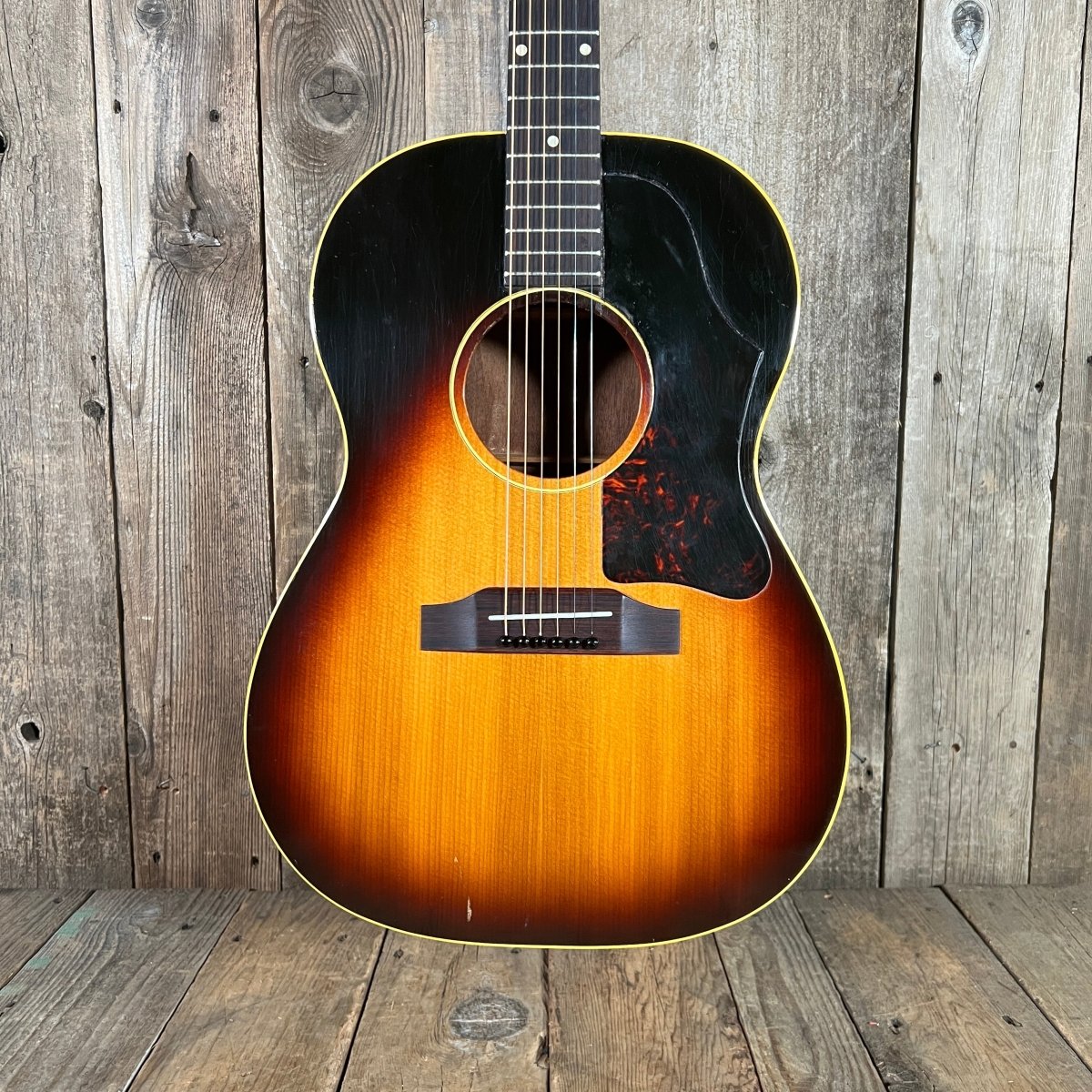 SOLD - Gibson LG - 1 1963 Sunburst - Mahar's Vintage Guitars