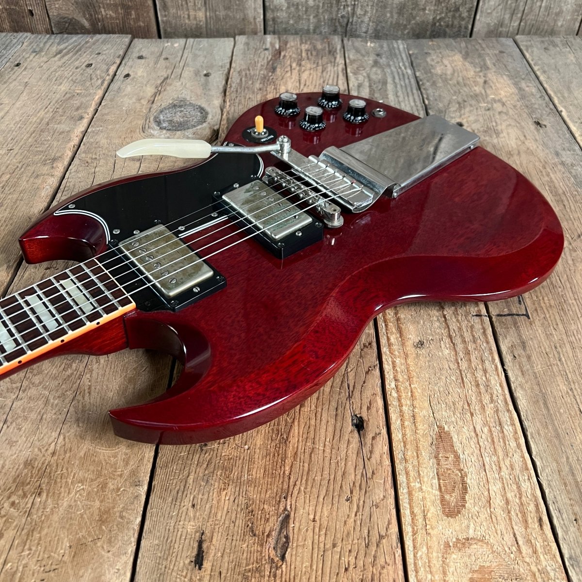 SOLD - Gibson LP SG Standard Authentic Custom Art & Historic '62 2005 Cherry - Mahar's Vintage Guitars