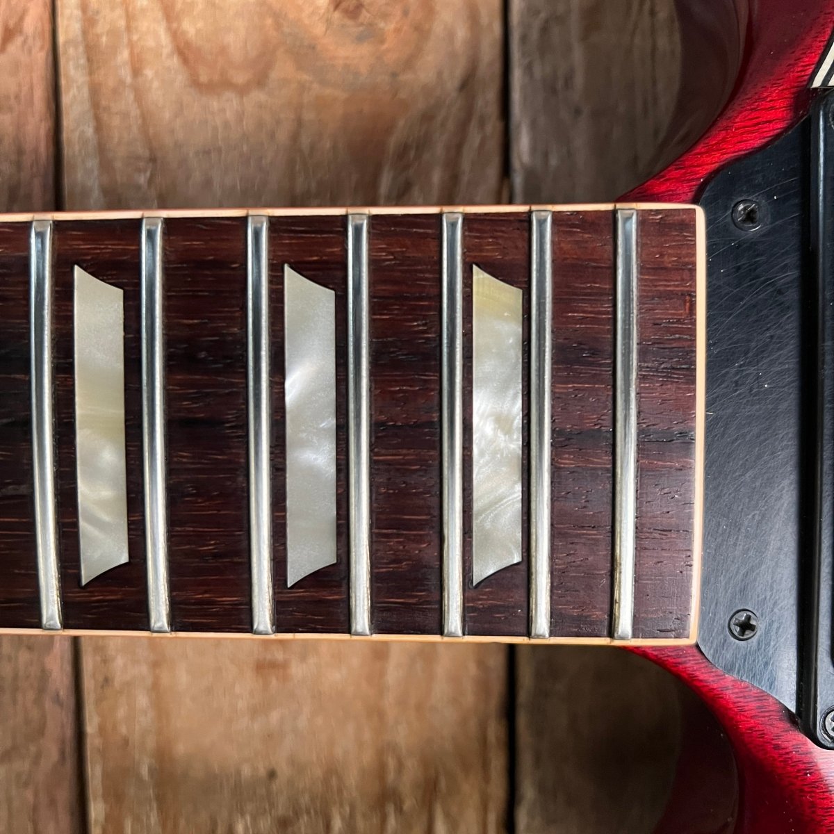 SOLD - Gibson LP SG Standard Authentic Custom Art & Historic '62 2005 Cherry - Mahar's Vintage Guitars