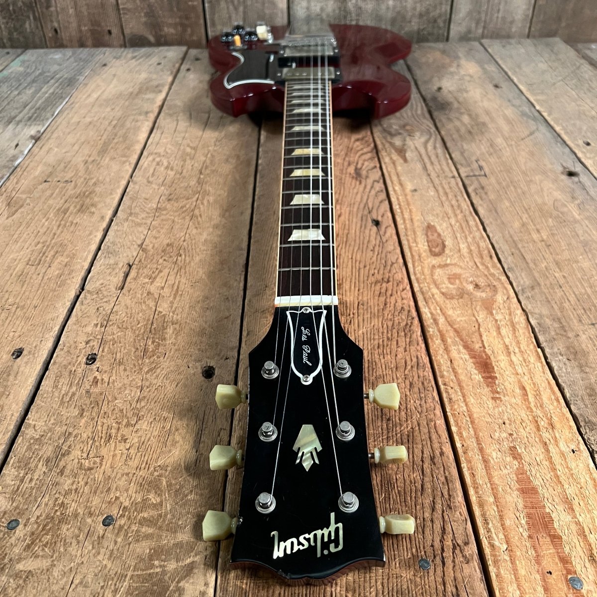 SOLD - Gibson LP SG Standard Authentic Custom Art & Historic '62 2005 Cherry - Mahar's Vintage Guitars