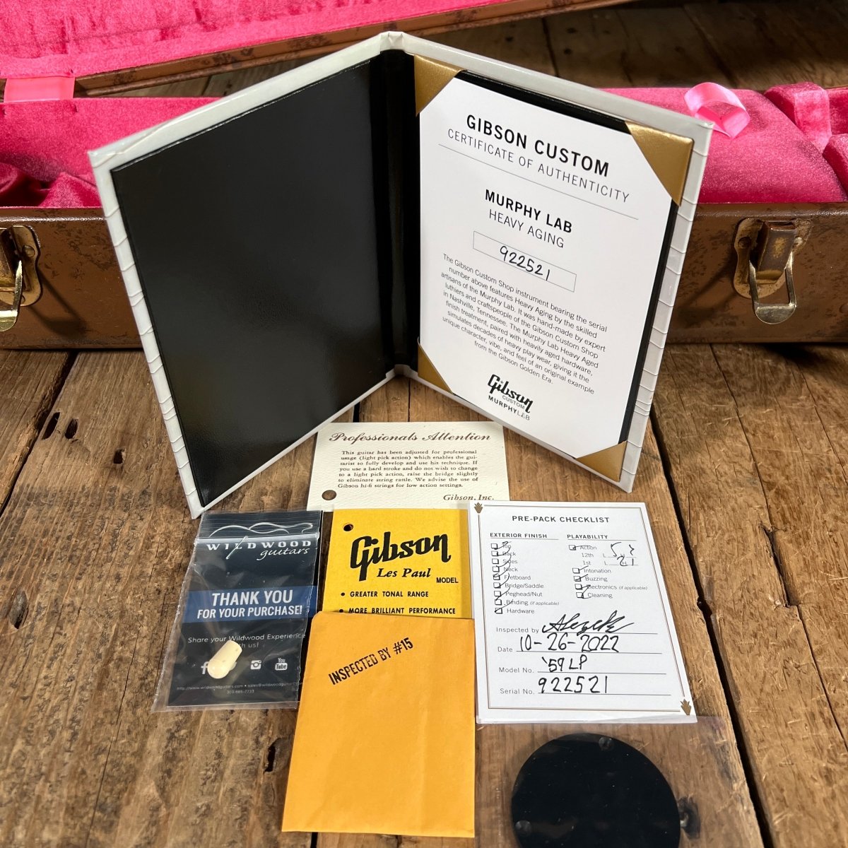 SOLD - Gibson Murphy Lab Les Paul Standard R9 Custom Shop Heavy Aged 2022 Sunburst - Mahar's Vintage Guitars