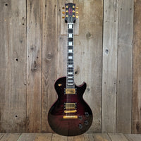 SOLD - Gibson Purple Widow Les Paul Prototype Pre Production 68 Custom Q Quilt Top 2010 - Mahar's Vintage Guitars