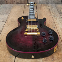 SOLD - Gibson Purple Widow Les Paul Prototype Pre Production 68 Custom Q Quilt Top 2010 - Mahar's Vintage Guitars