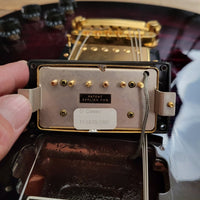 SOLD - Gibson Purple Widow Les Paul Prototype Pre Production 68 Custom Q Quilt Top 2010 - Mahar's Vintage Guitars