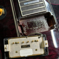 SOLD - Gibson Purple Widow Les Paul Prototype Pre Production 68 Custom Q Quilt Top 2010 - Mahar's Vintage Guitars