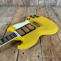 SOLD - Gibson SG Custom 1961 30th Anniversary Limited Edition TV Yellow 1991 - Mahar's Vintage Guitars