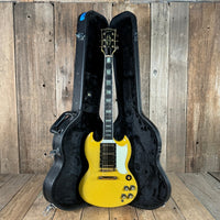 SOLD - Gibson SG Custom 1961 30th Anniversary Limited Edition TV Yellow 1991 - Mahar's Vintage Guitars