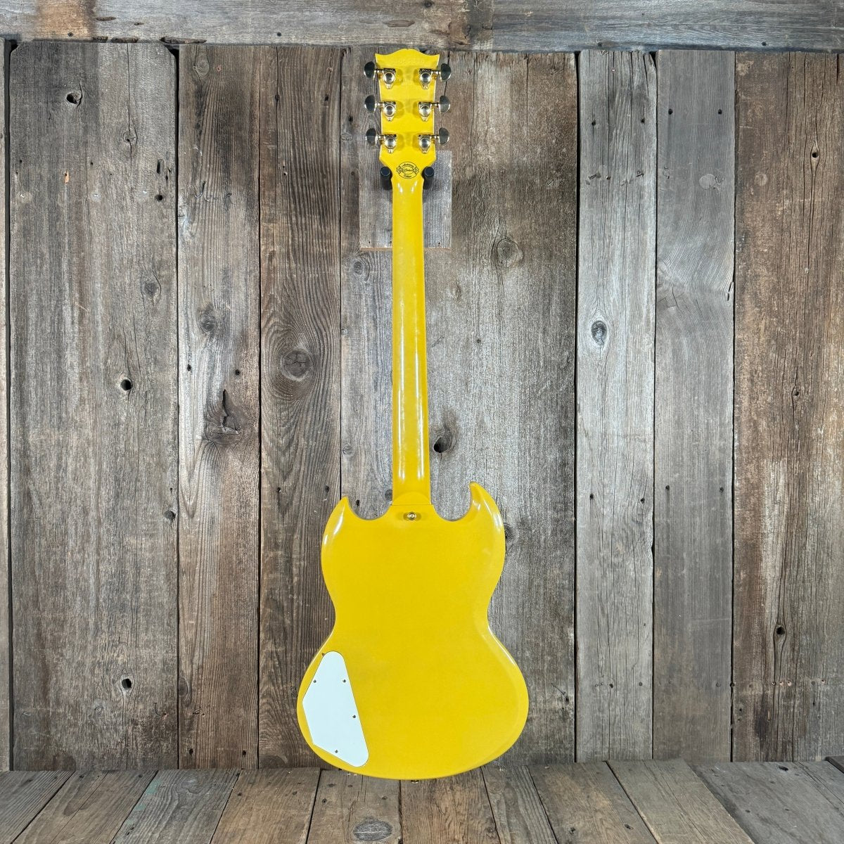 SOLD - Gibson SG Custom 1961 30th Anniversary Limited Edition TV Yellow 1991 - Mahar's Vintage Guitars