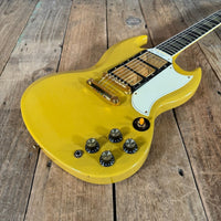SOLD - Gibson SG Custom 1961 30th Anniversary Limited Edition TV Yellow 1991 - Mahar's Vintage Guitars