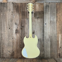 SOLD - Gibson SG Les Paul Custom '63 Custom Art & Historic Alpine White Maestro Vibrola 2003 - Mahar's Vintage Guitars