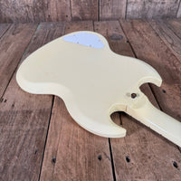 SOLD - Gibson SG Les Paul Custom '63 Custom Art & Historic Alpine White Maestro Vibrola 2003 - Mahar's Vintage Guitars