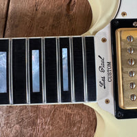 SOLD - Gibson SG Les Paul Custom '63 Custom Art & Historic Alpine White Maestro Vibrola 2003 - Mahar's Vintage Guitars