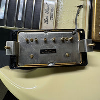 SOLD - Gibson SG Les Paul Custom '63 Custom Art & Historic Alpine White Maestro Vibrola 2003 - Mahar's Vintage Guitars