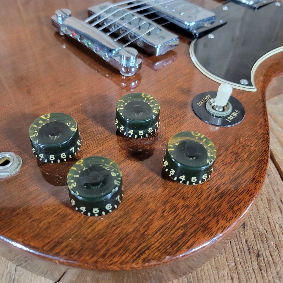 SOLD - Gibson SG Standard with Rare Orig Case 1973 or 1974 - Mahar's Vintage Guitars