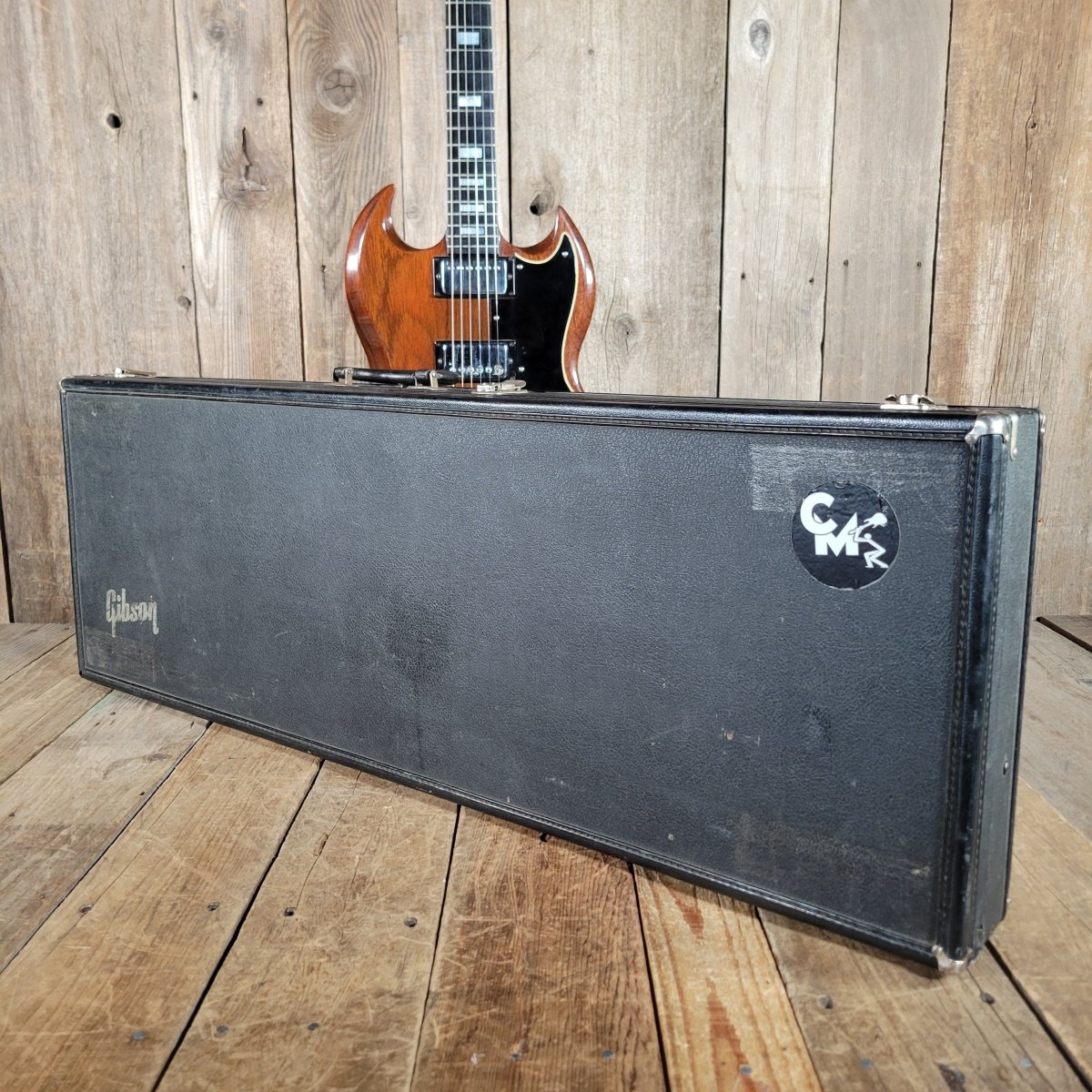 SOLD - Gibson SG Standard with Rare Orig Case 1973 or 1974 - Mahar's Vintage Guitars