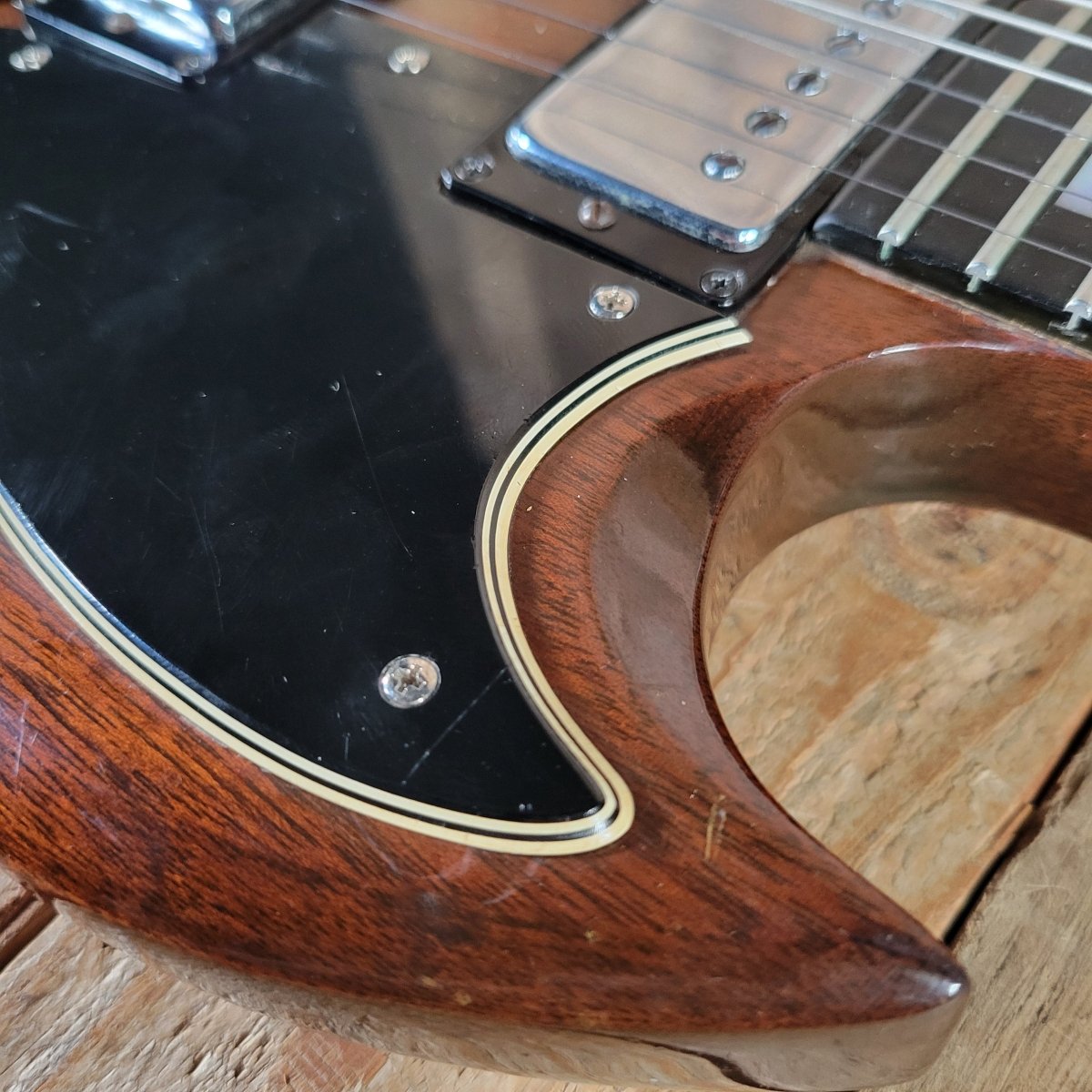 SOLD - Gibson SG Standard with Rare Orig Case 1973 or 1974 - Mahar's Vintage Guitars