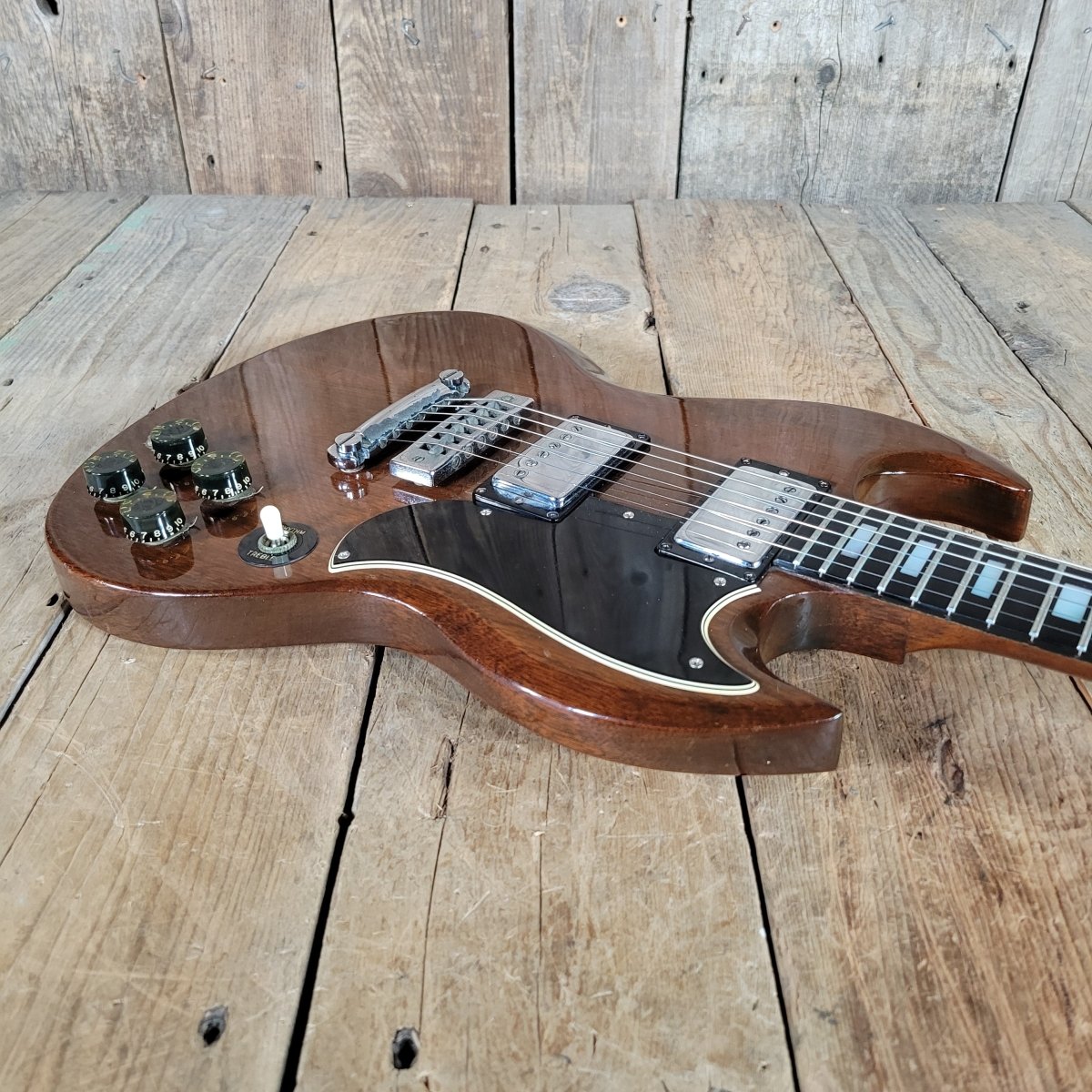 SOLD - Gibson SG Standard with Rare Orig Case 1973 or 1974 - Mahar's Vintage Guitars