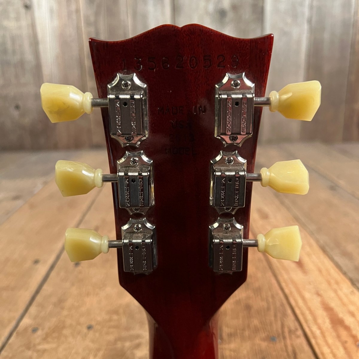 SOLD - Gibson SG Standard with Upgraded hardware, pots and PIO caps 2013 Cherry - Mahar's Vintage Guitars