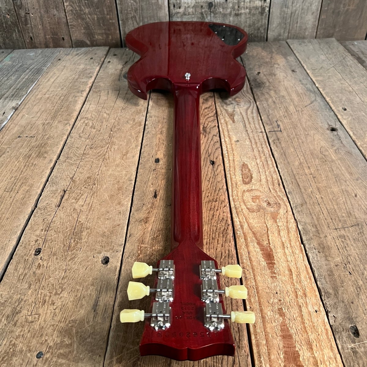 SOLD - Gibson SG Standard with Upgraded hardware, pots and PIO caps 2013 Cherry - Mahar's Vintage Guitars