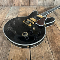 SOLD - Gibson Signed Lucille Signature Rare Edition BB King Signature w/ inlaid signature 2001 Black - Mahar's Vintage Guitars