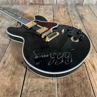 SOLD - Gibson Signed Lucille Signature Rare Edition BB King Signature w/ inlaid signature 2001 Black - Mahar's Vintage Guitars