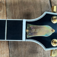 SOLD - Gibson Signed Lucille Signature Rare Edition BB King Signature w/ inlaid signature 2001 Black - Mahar's Vintage Guitars