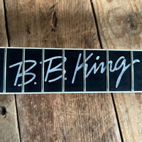 SOLD - Gibson Signed Lucille Signature Rare Edition BB King Signature w/ inlaid signature 2001 Black - Mahar's Vintage Guitars