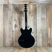 SOLD - Gibson Signed Lucille Signature Rare Edition BB King Signature w/ inlaid signature 2001 Black - Mahar's Vintage Guitars