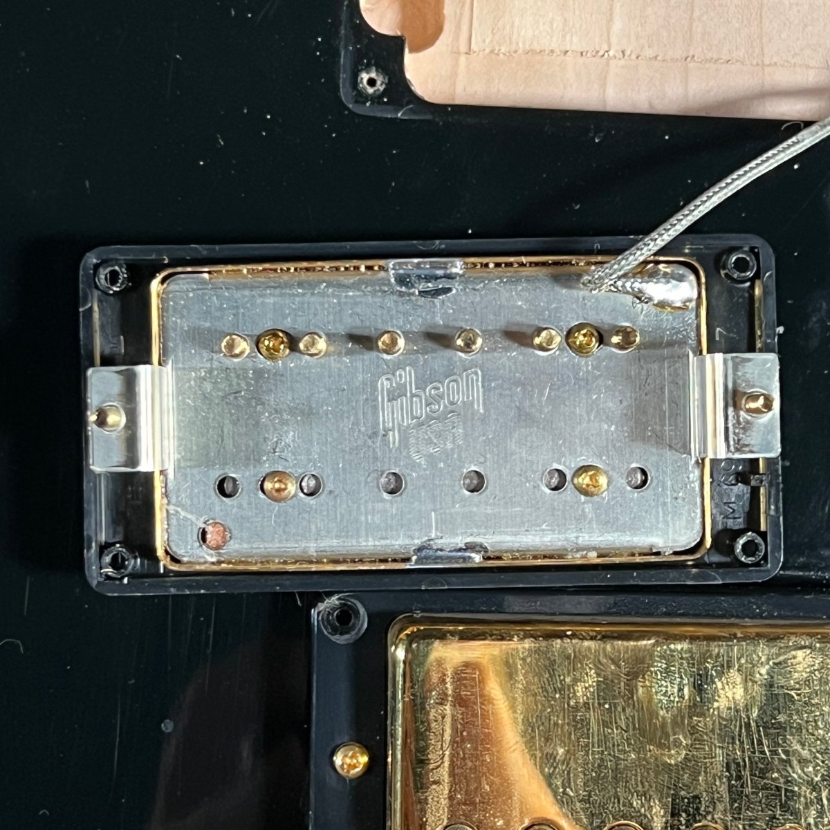 SOLD - Gibson Signed Lucille Signature Rare Edition BB King Signature w/ inlaid signature 2001 Black - Mahar's Vintage Guitars