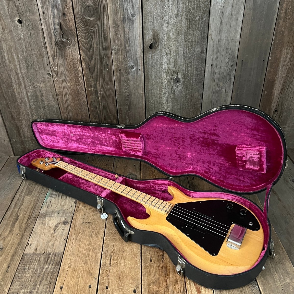 SOLD - Gibson The Grabber 1976 Natural Bass Guitar - Mahar's Vintage Guitars